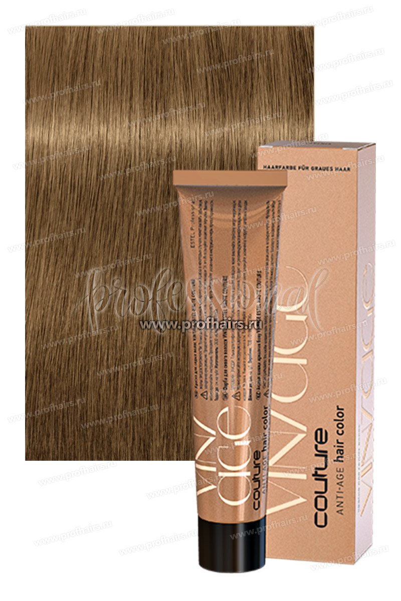 Estel Haute Couture Vintage Краска для седых волос 8/37 Светло-русый золотисто-коричневый 60 мл.