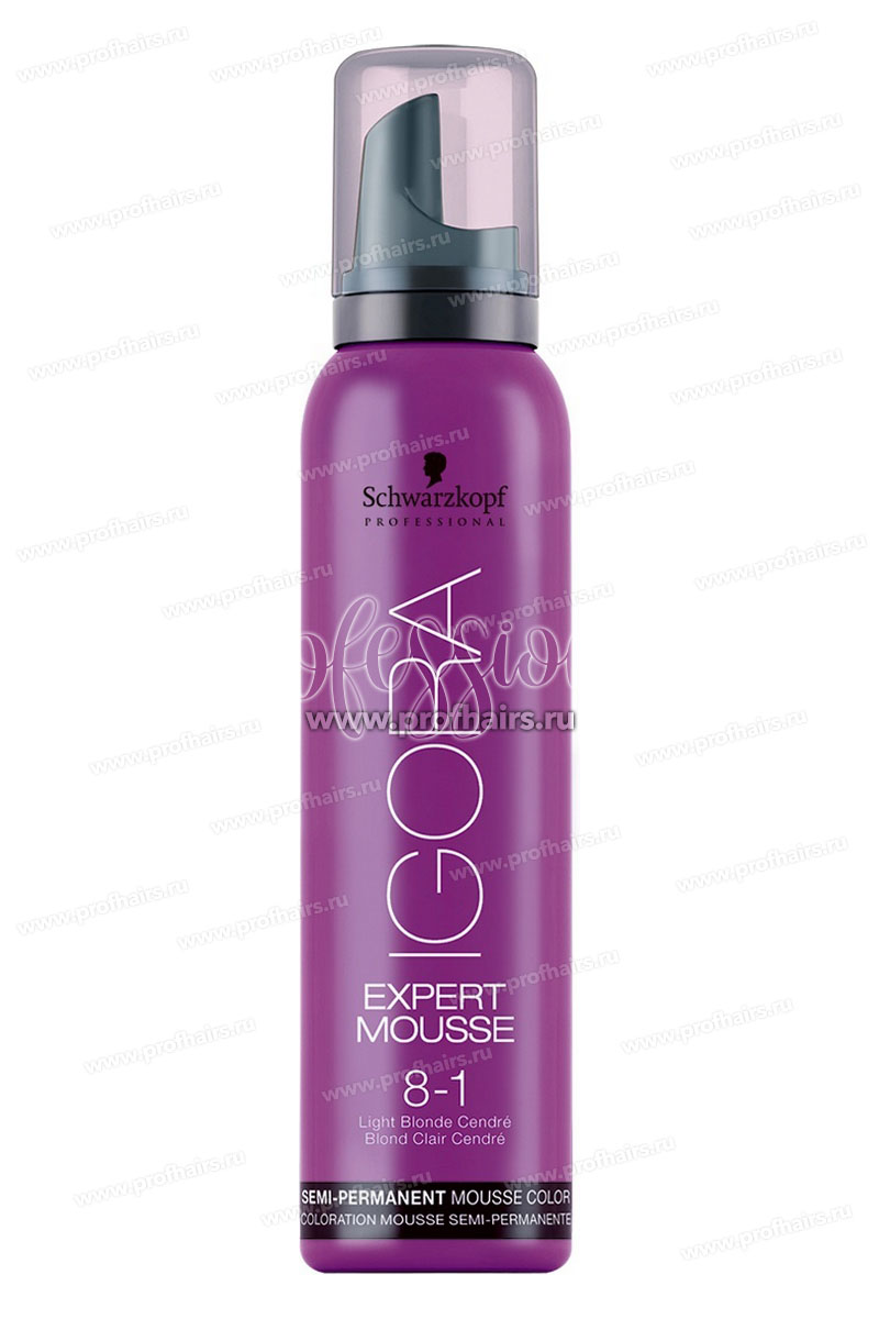 Schwarzkopf Igora Expert Mousse Тонирующий мусс 8-1  100 мл.