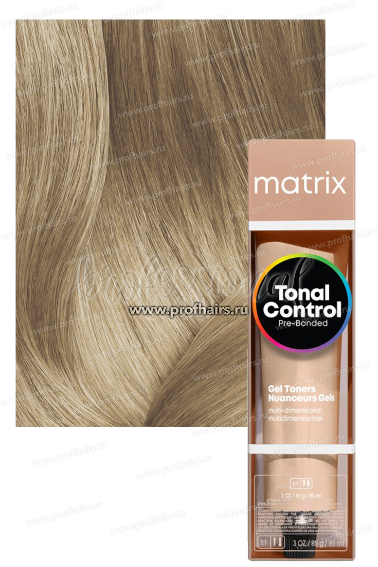 Matrix Tonal Control 9NGA Гелевый тонер с кислым pH Очень светлый блондин Натуральный золотистый пепельный 90 мл.