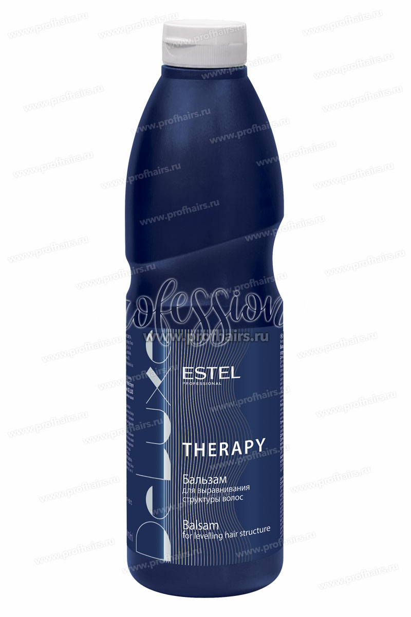 Estel De Luxe Therapy Бальзам  для выравнивания структуры волос 1000мл.