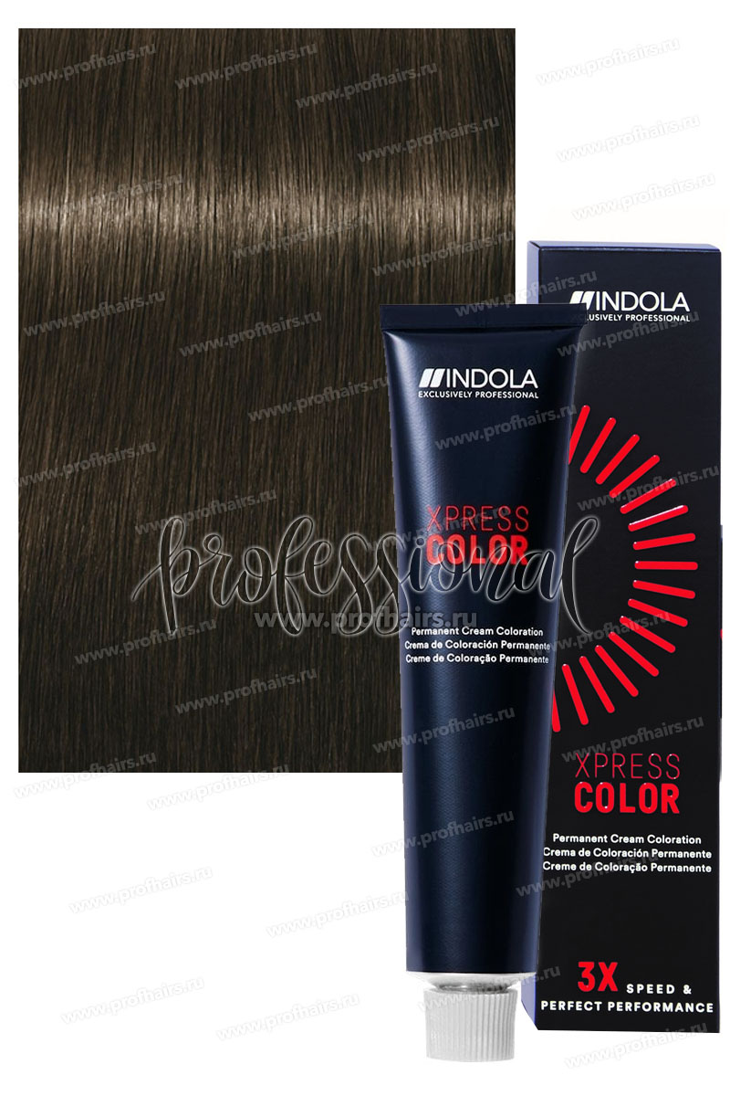 Indola Xpress Color 5.0 Светлый коричневый натуральный 60 мл.