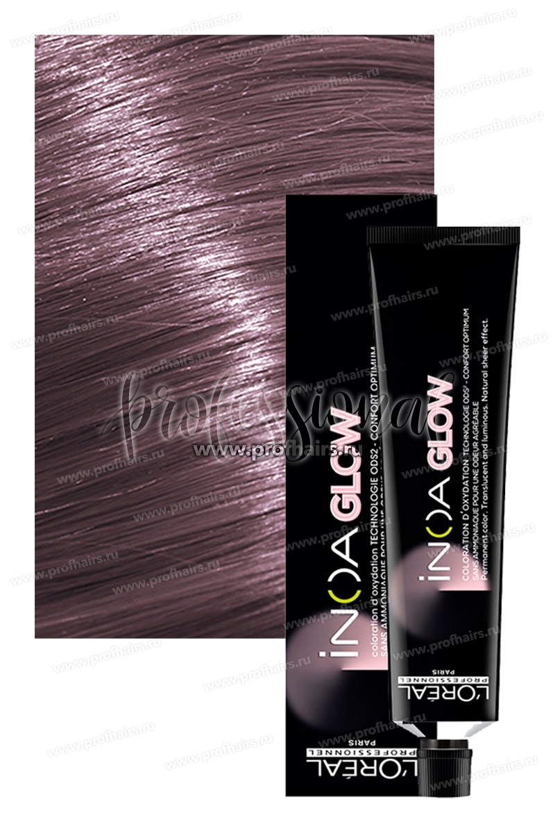 L'Oreal Inoa Glow Light Frozen Rose L.21 Перламутрово-пепельный 60 мл.