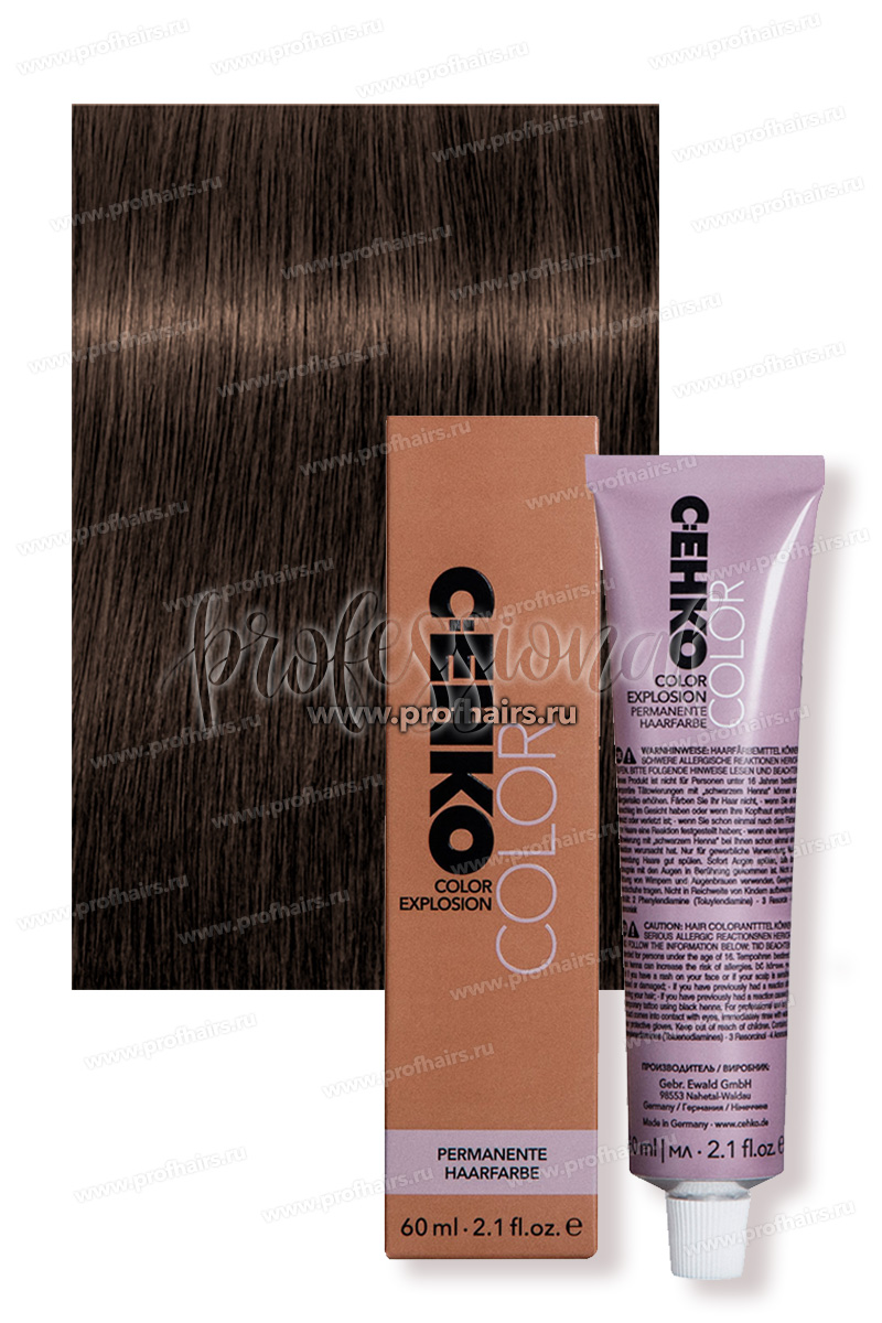 C:Ehko Color Explosion 4/7 Мокка Крем-краска для волос 60 мл.