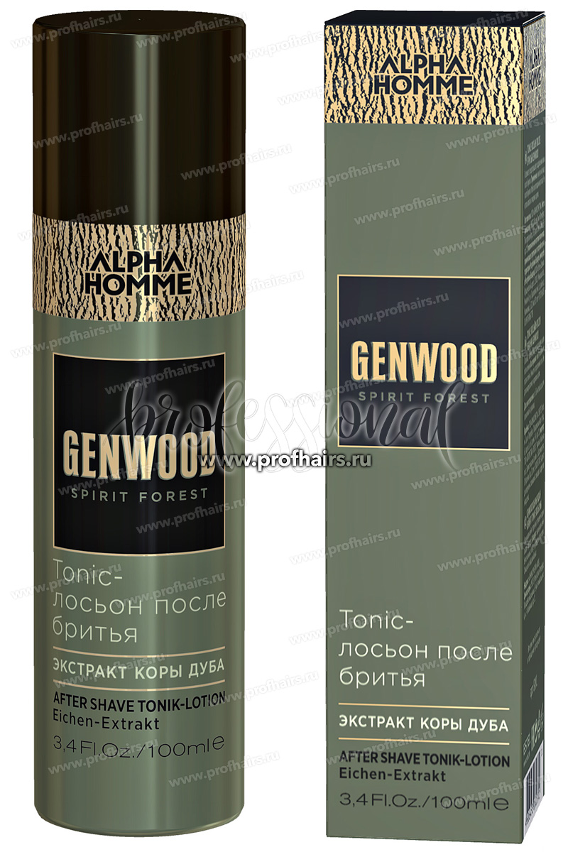 Estel Alpha Homme Genwood Tonic-лосьон после бритья 100 мл.