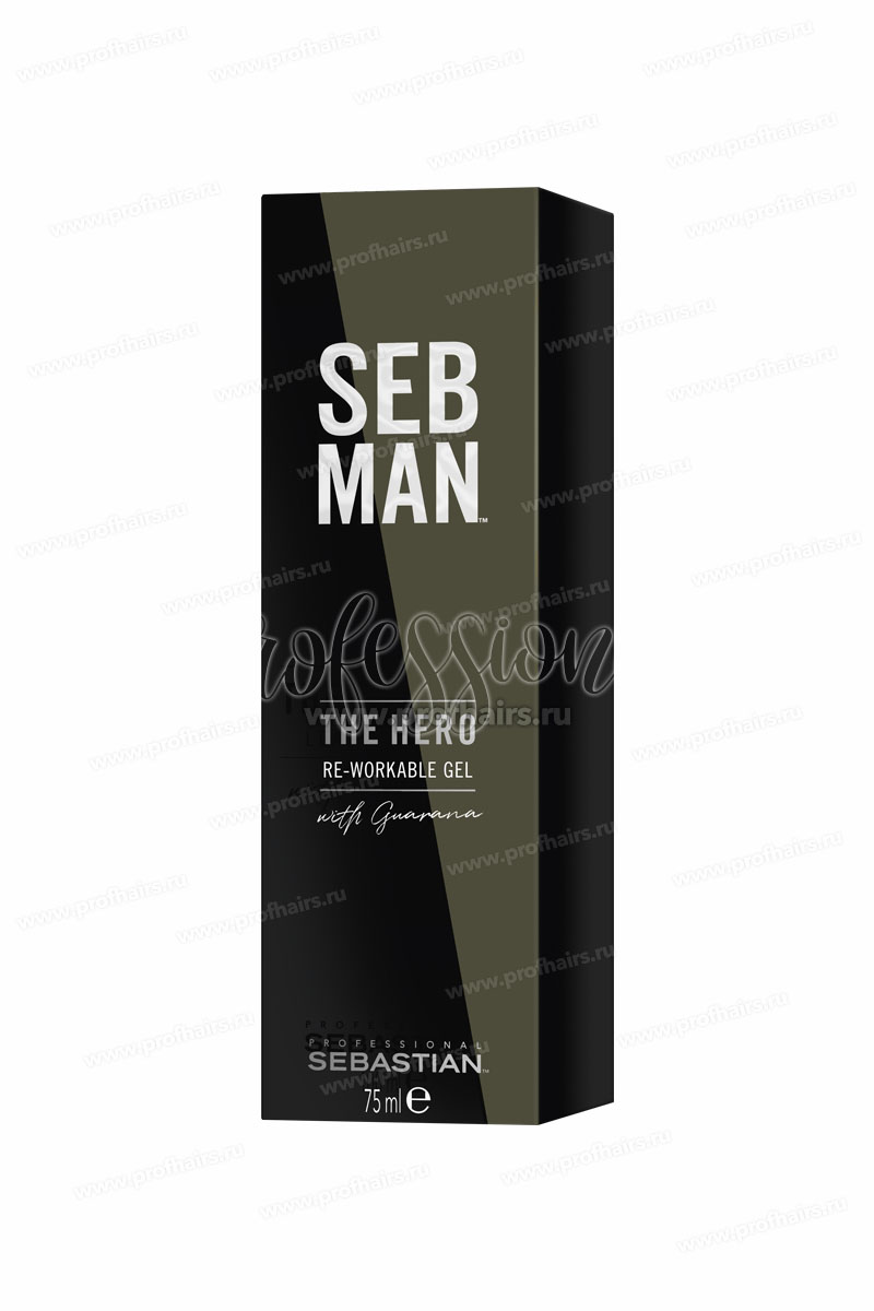 Seb Man The Hero Универсальный гель для укладки волос 75 мл.