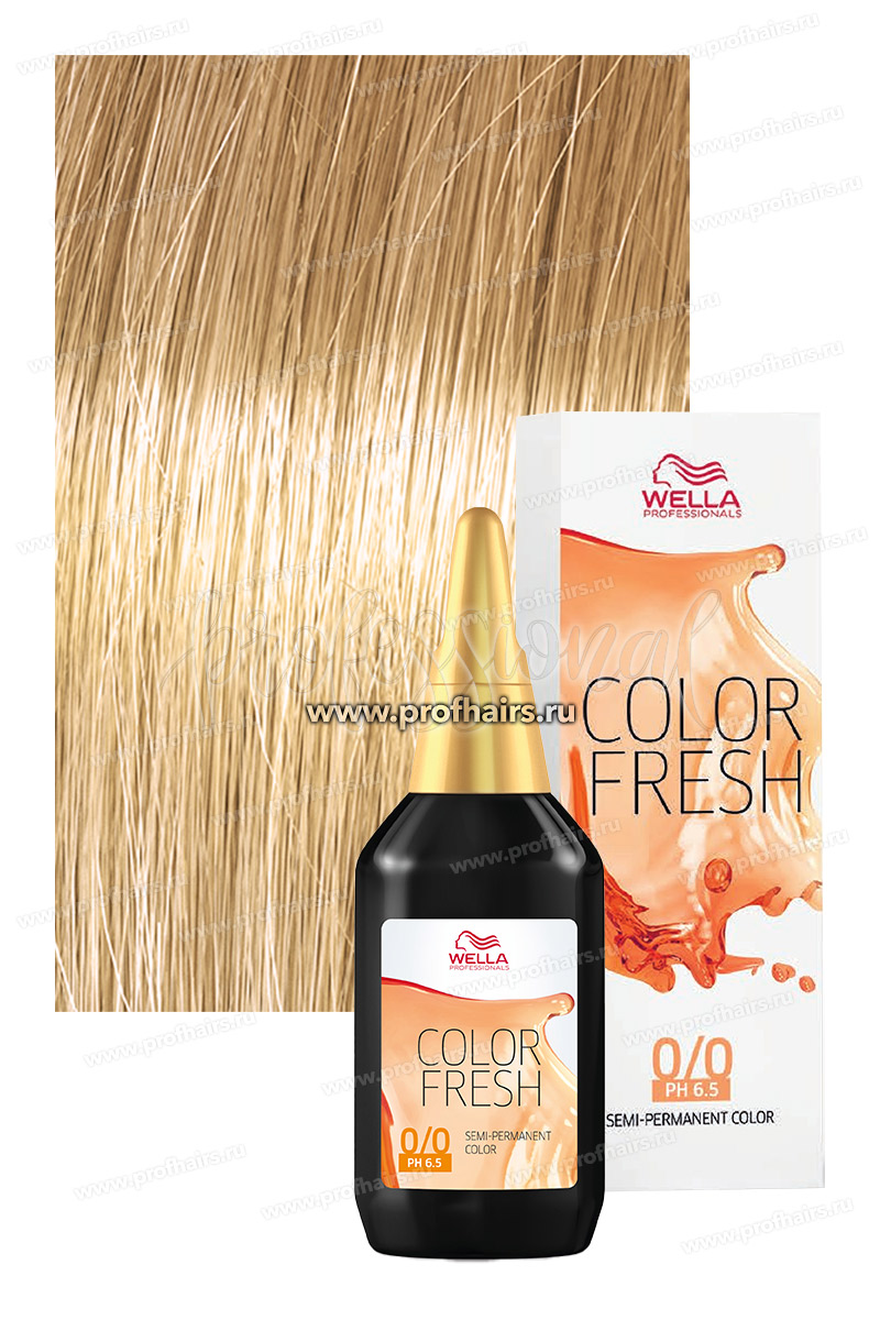 Wella Color Fresh оттеночная краска 10/39 Шампань 75 мл.