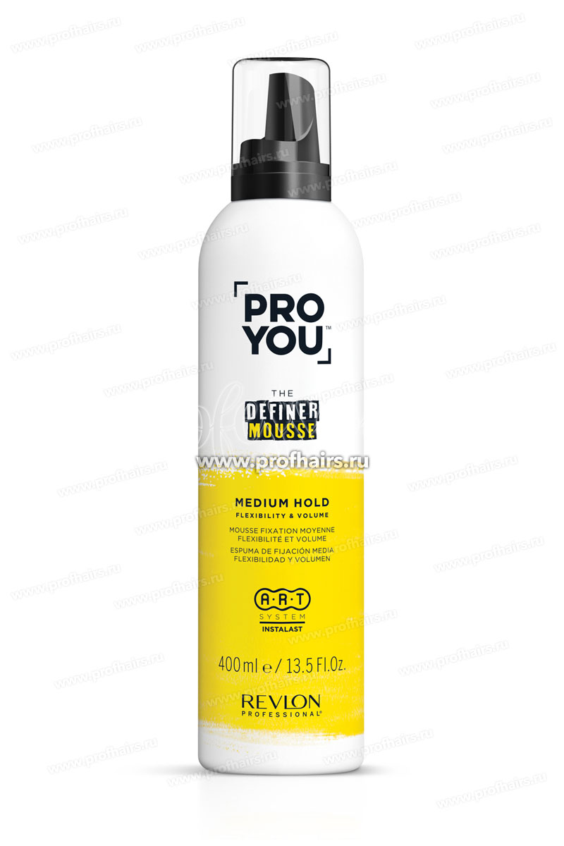 Revlon ProYou Definer Mousse Medium Hold Мусс для волос средней фиксации 400 мл.