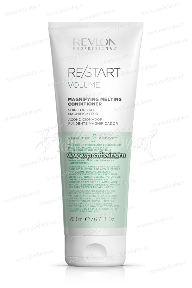 Revlon ReStart Volume Magnifying Melting Conditioner Кондиционер, придающий волосам объем 200 мл.