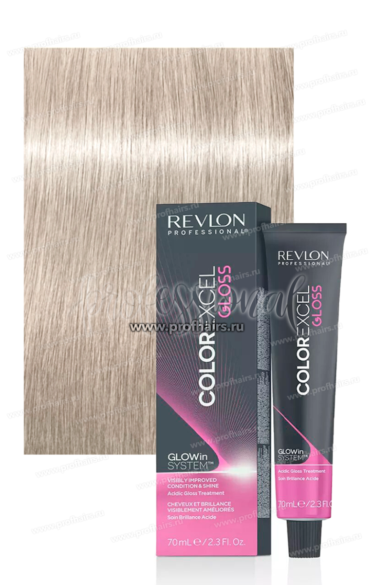 Revlon Color Excel Gloss 10.01 Кислотный краситель Пепельно-льняной 70 мл.