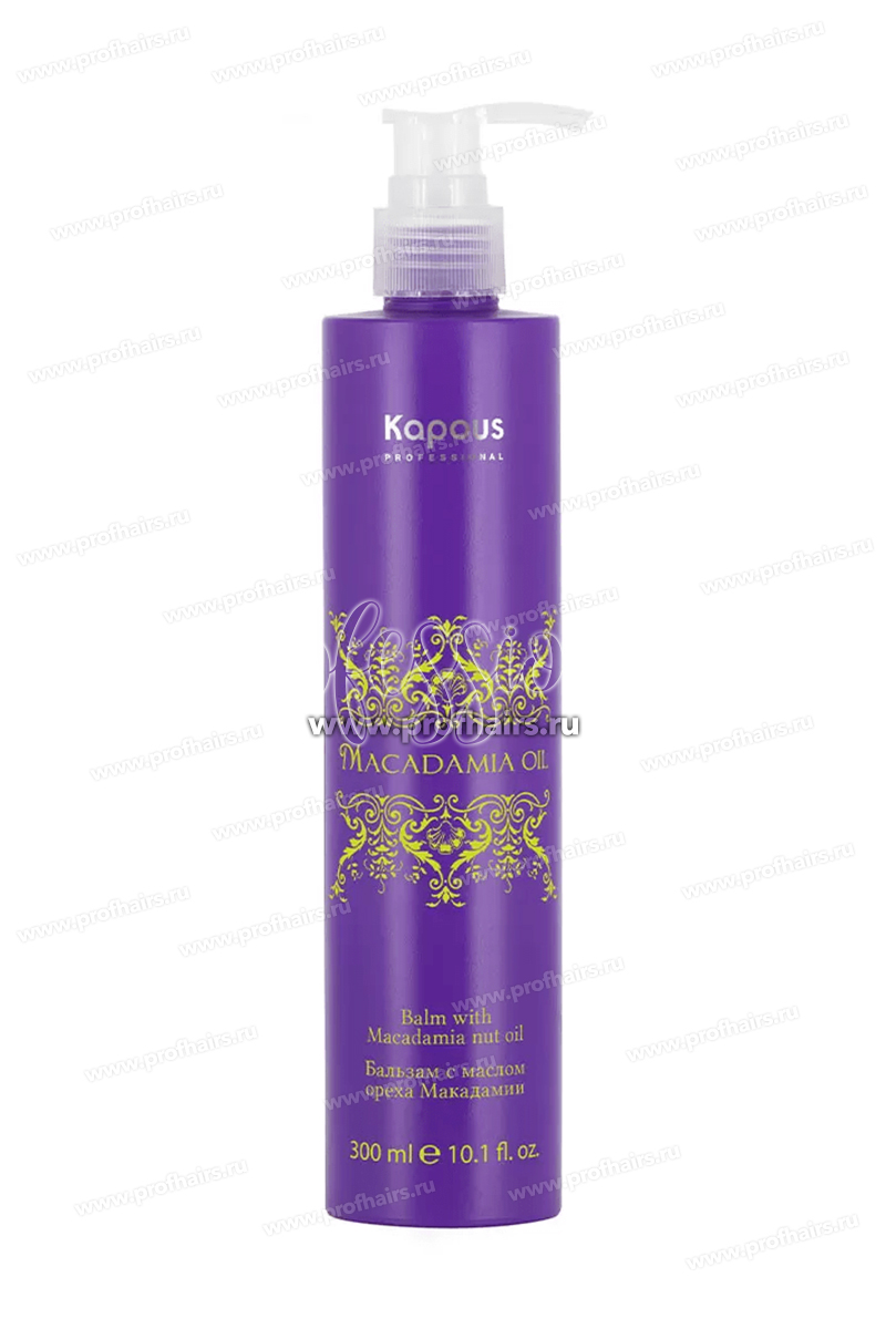 Kapous Macadamia Oil Бальзам с маслом ореха Макадамии 300 мл.