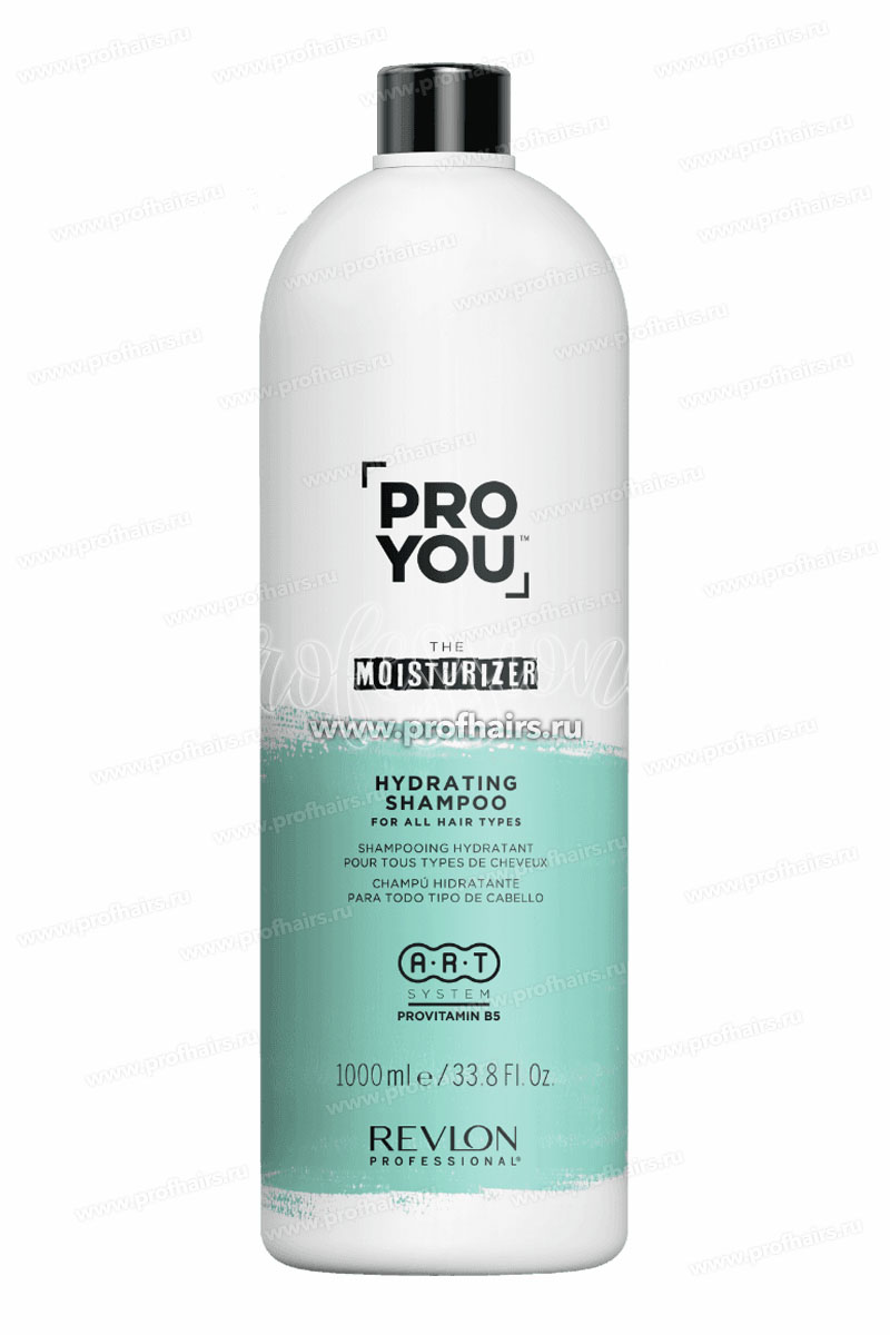 Revlon ProYou Moisturizer Hydrating Shampoo Шампунь увлажняющий для всех типов волос 1000 мл.