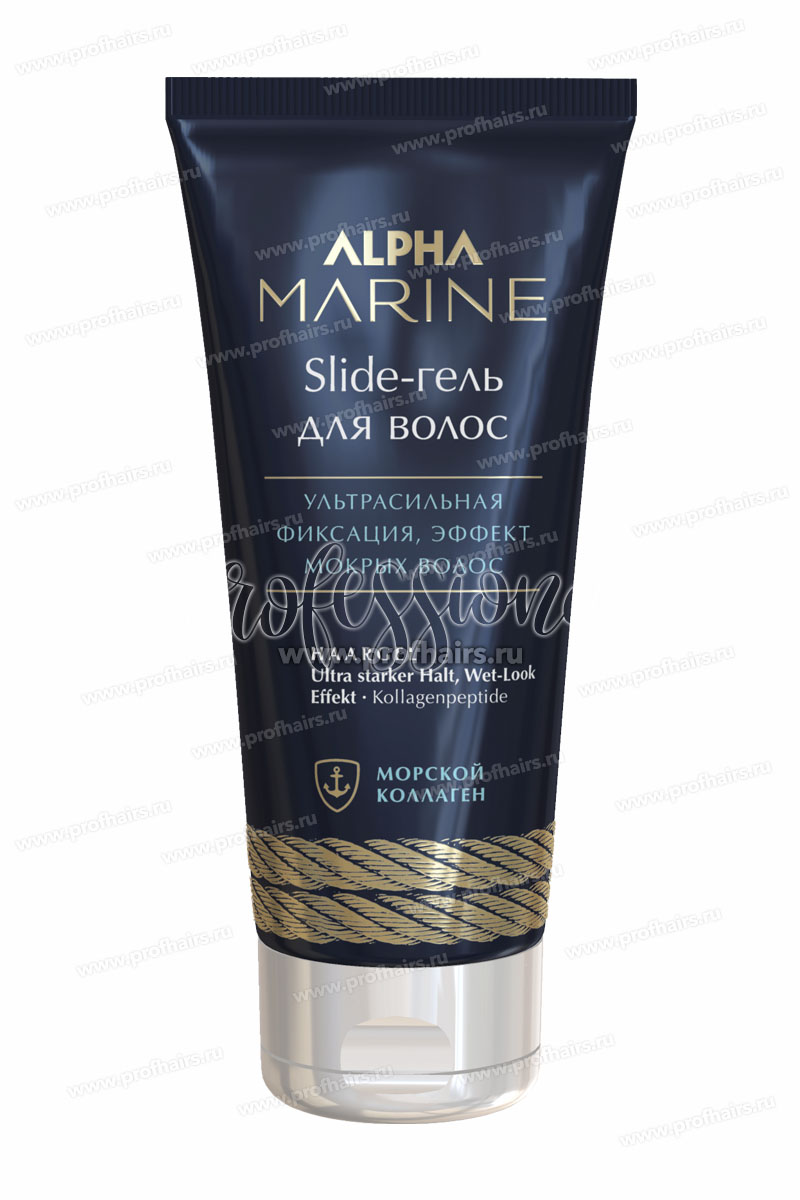 Estel Alpha Marine Slide-гель для волос ультра сильная фиксация 100 мл.
