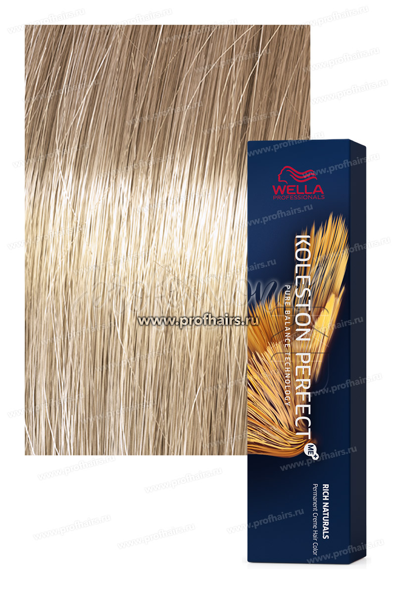 Wella Koleston Rich Natural 9/16 Очень светлый блонд пепельно-фиолетовый Горный хрусталь 60 мл.