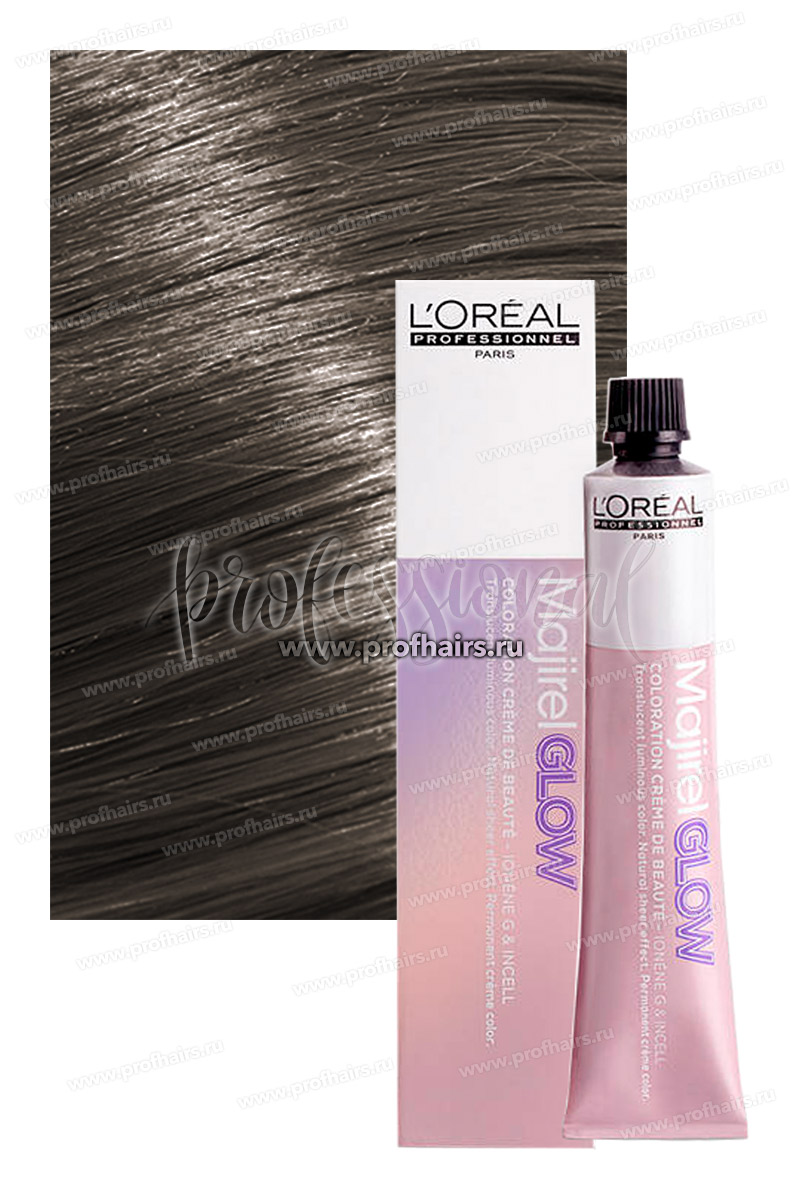 L'Oreal Majirel Glow Dark Base .01 Дымчато-пепельный 50 мл.