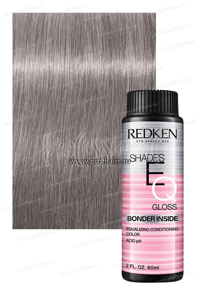 Redken Shades EQ Bonder Inside 09V Platinum Ice Очень светлый блондин фиолетовый 60 мл.
