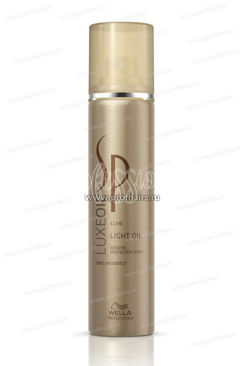 Wella SP Luxe Oil Light Oil Keratin Protection Spray Спрей для защиты кератина волоса (Сухое масло) 75 мл.