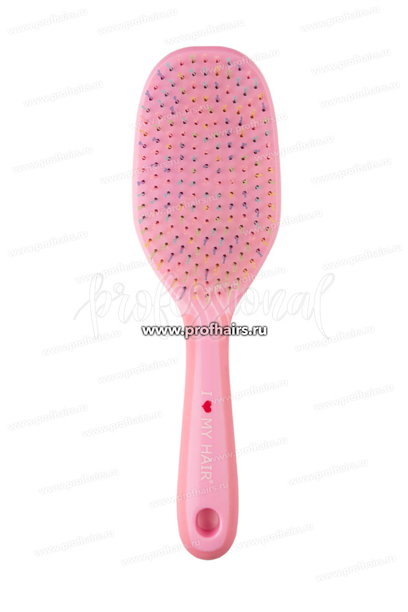 Ginko ILMH CRAZY BRUSH 1302 Щетка для волос Розовая L