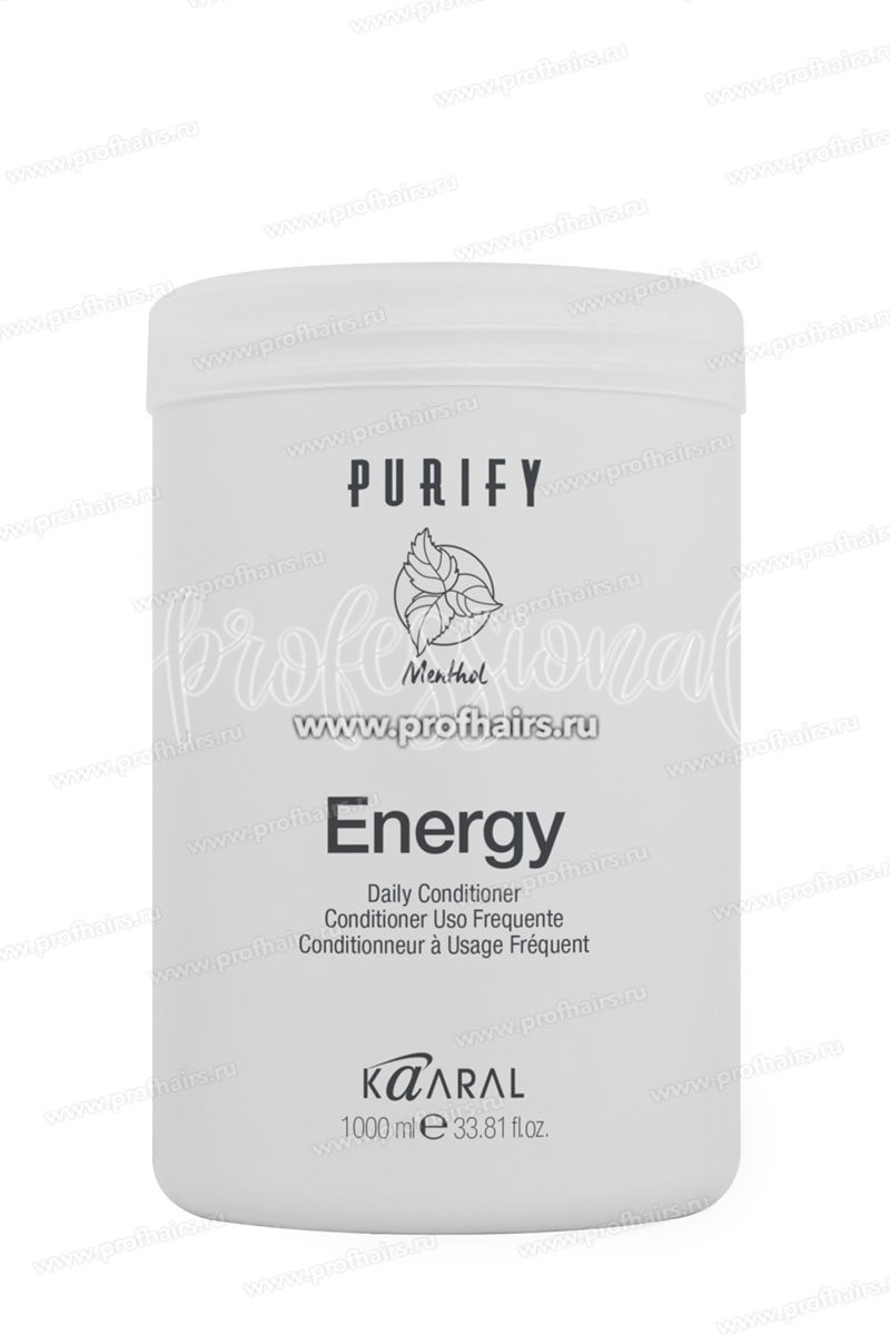 Kaaral Purify Energy Ментоловый  энергетический кондиционер 1000 мл.