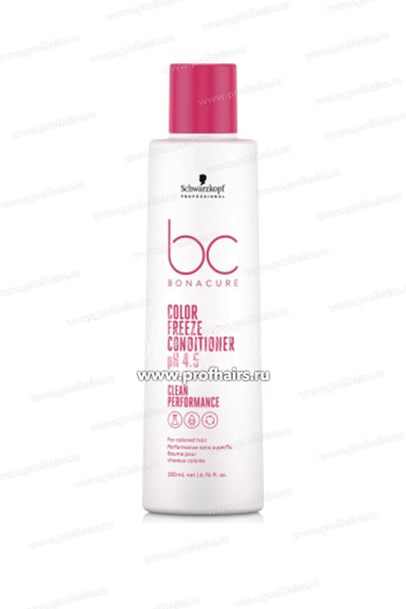 Schwarzkopf Bonacure Clean Performance Color Freeze pH 4.5 Conditioner Кондиционер для окрашенных волос 200 мл.