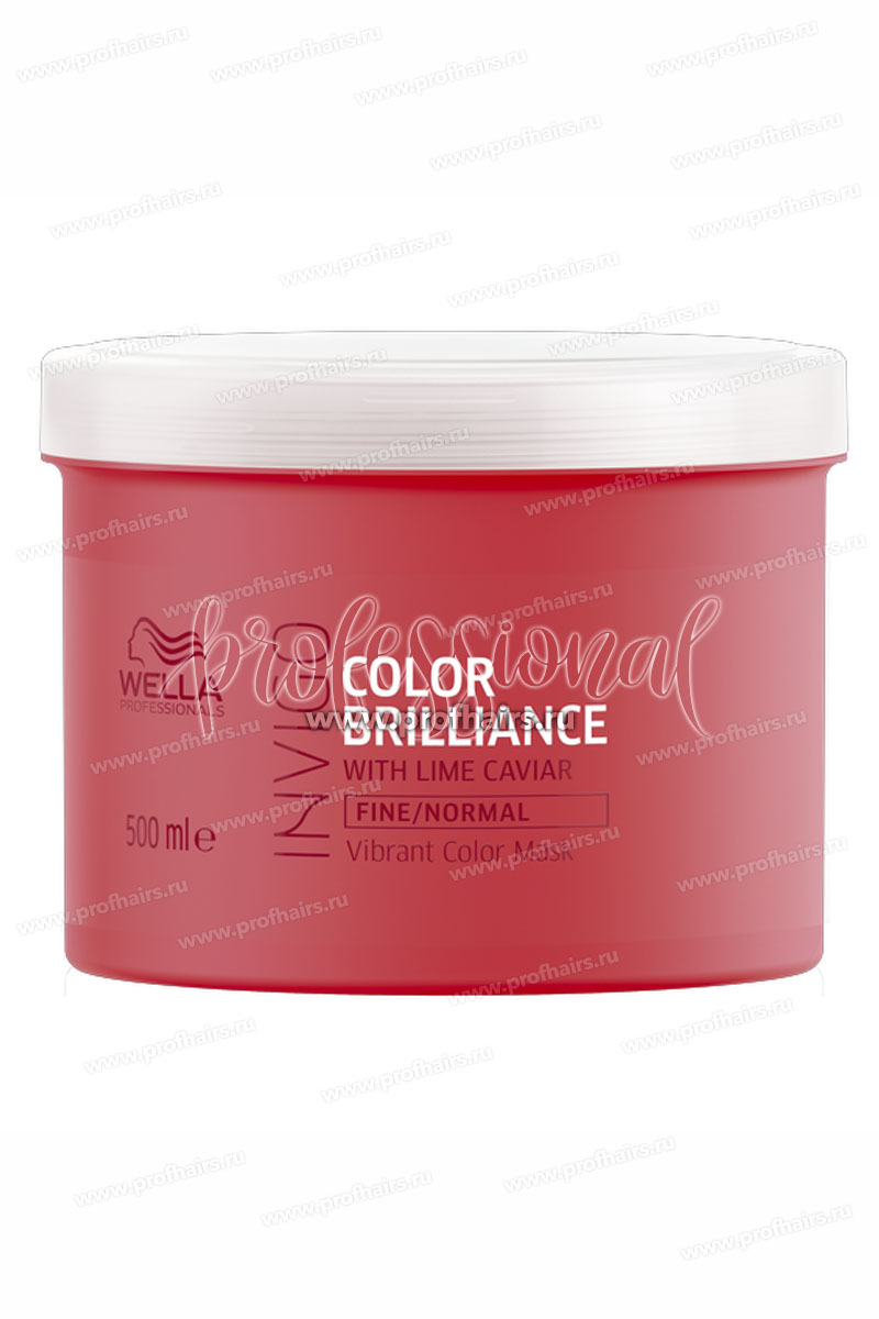 Wella Invigo Color Brilliance Маска-уход для защиты цвета нормальных и тонких волос 500 мл.