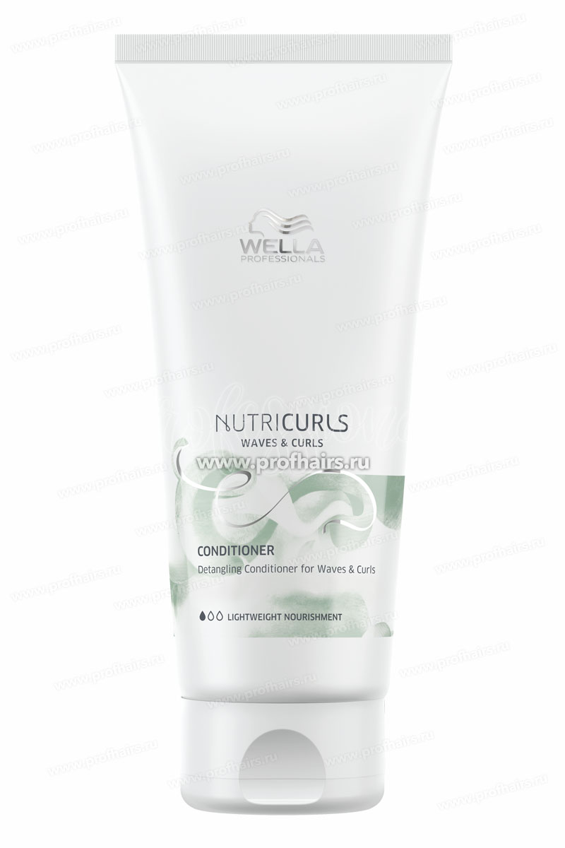 Wella NutriCurls Conditioner Бальзам для вьющихся волос 250 мл.