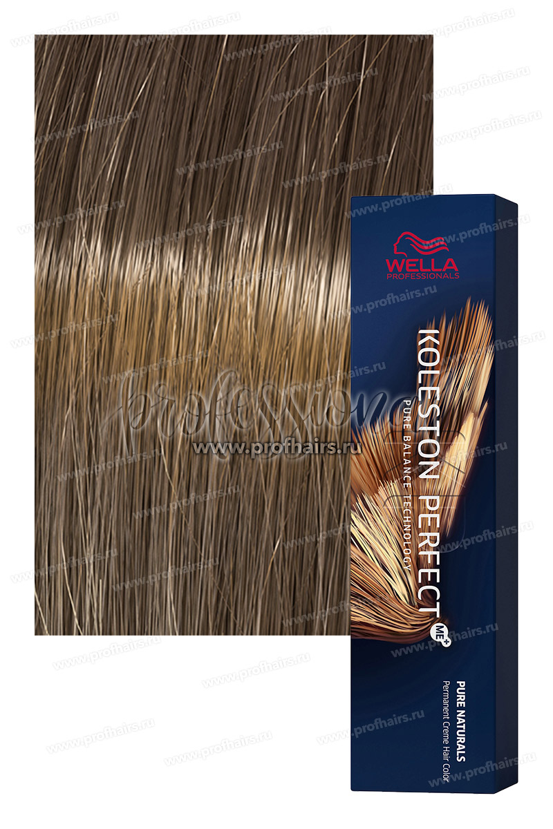 Wella Koleston Pure Natural 66/0 Темный блонд интенсивный натуральный 60 мл.