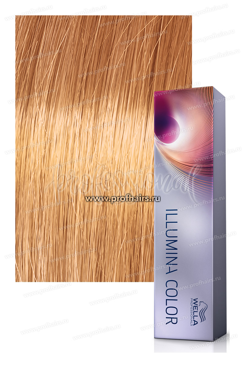 Wella Illumina Color # 9/43 Очень светлый блонд красно-золотистый Стойкая краска для волос 60 мл.