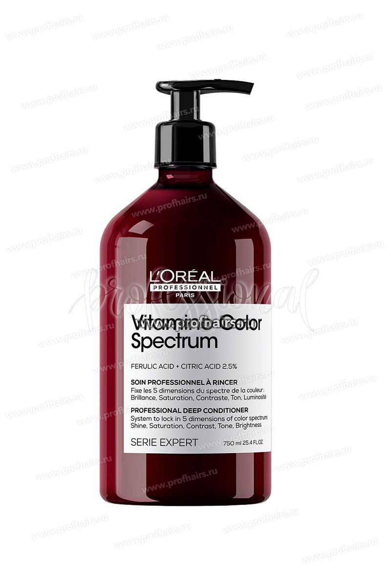 L'Oréal Vitamino Color Spectrum Интенсивный кондиционер для всех типов окрашенных волос 750 мл.