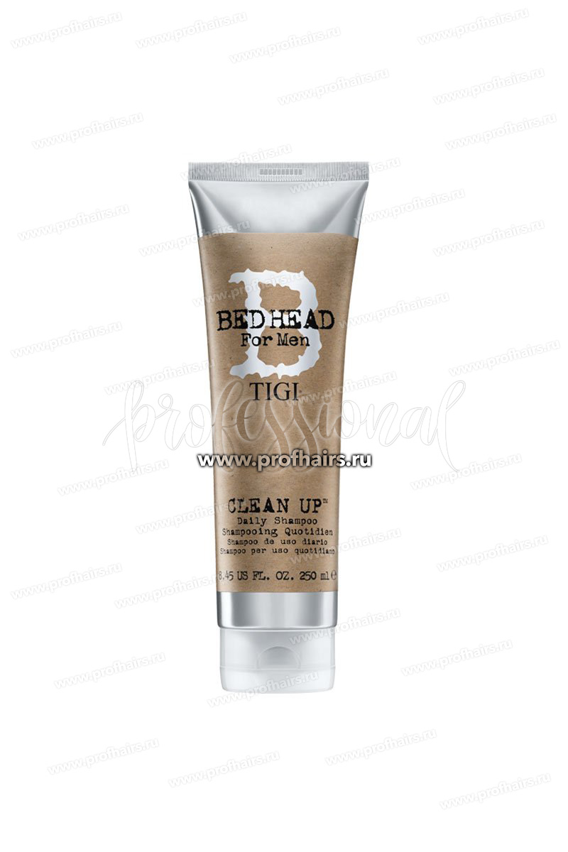 TIGI Bed Head For Men Clean up Мужской шампунь для ежедневного применения 250 мл.