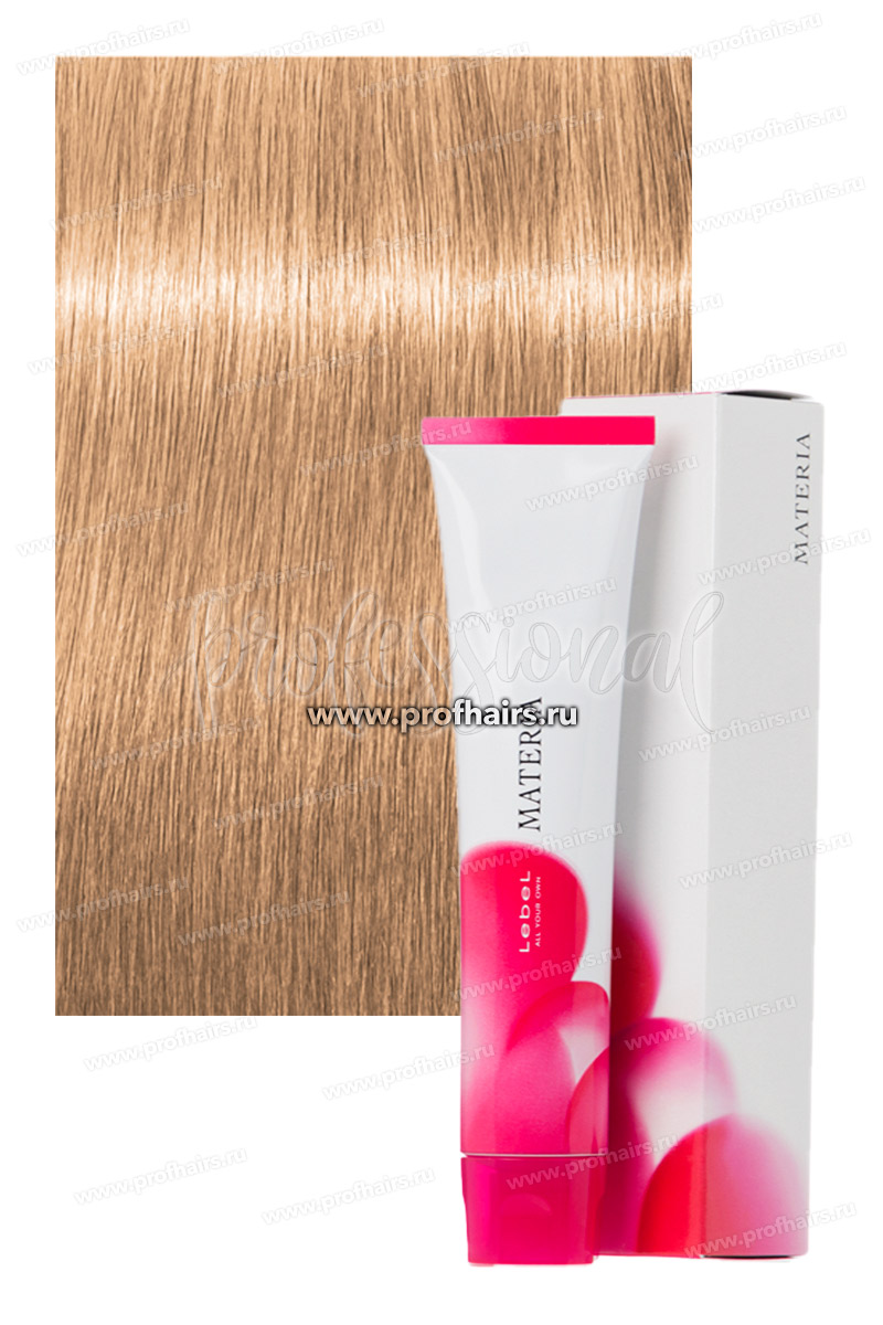 Lebel Materia OBe-10 Краска для волос Тон Яркий блондин оранжево-бежевый 80 гр.