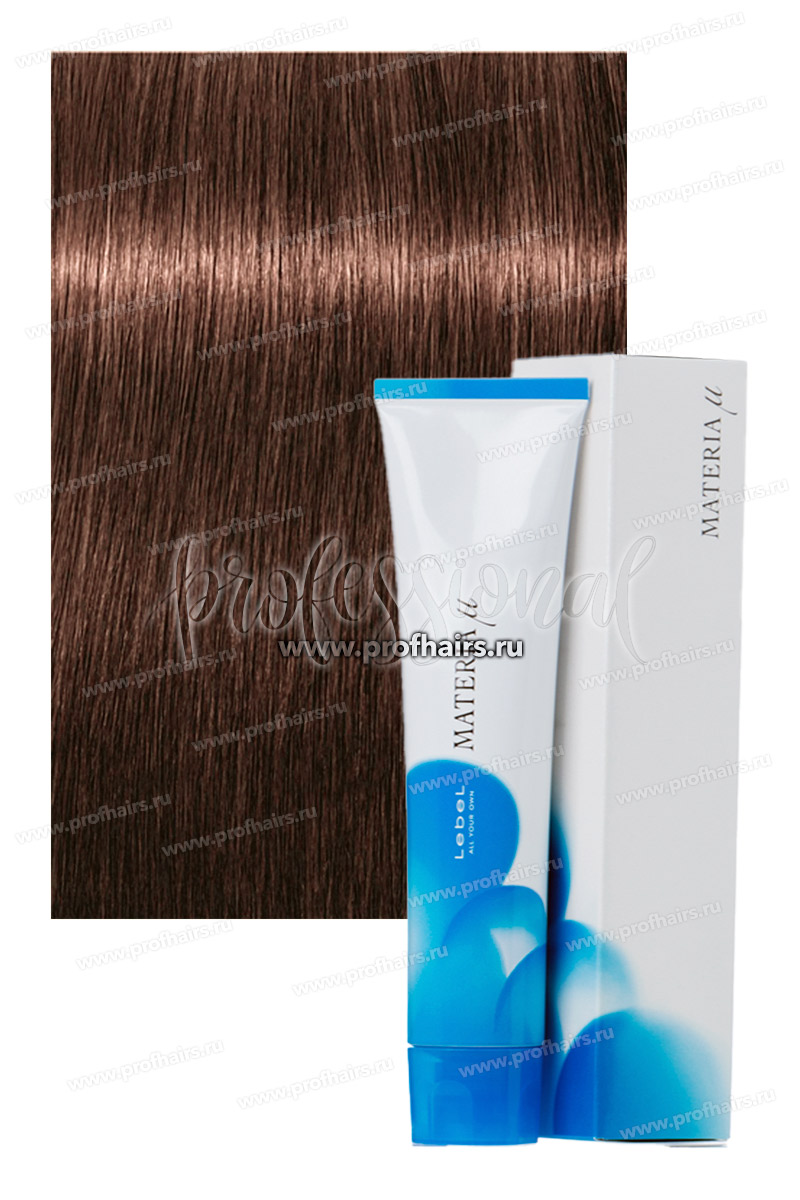 Lebel Materia M Краска для волос Тон WB-5 Светлый шатен теплый коричневый 80 гр.
