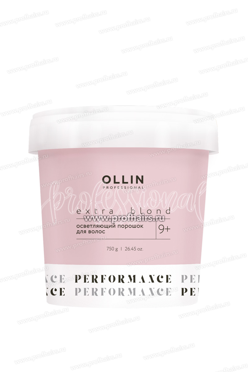 Ollin Performance Extra Blond 9+ Осветляющий порошок 750 гр.