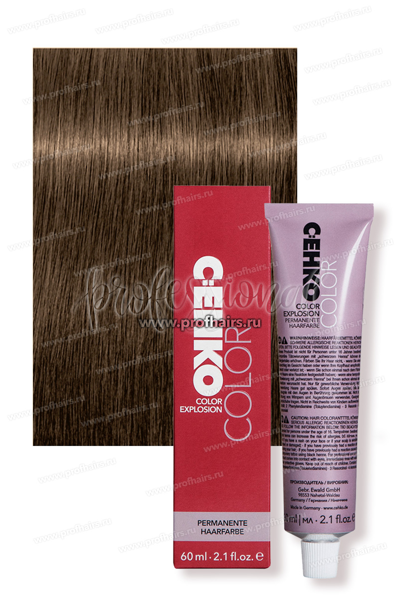 C:Ehko Color Explosion 5/3 Светло-золотисто-коричневый Крем-краска для волос 60 мл.