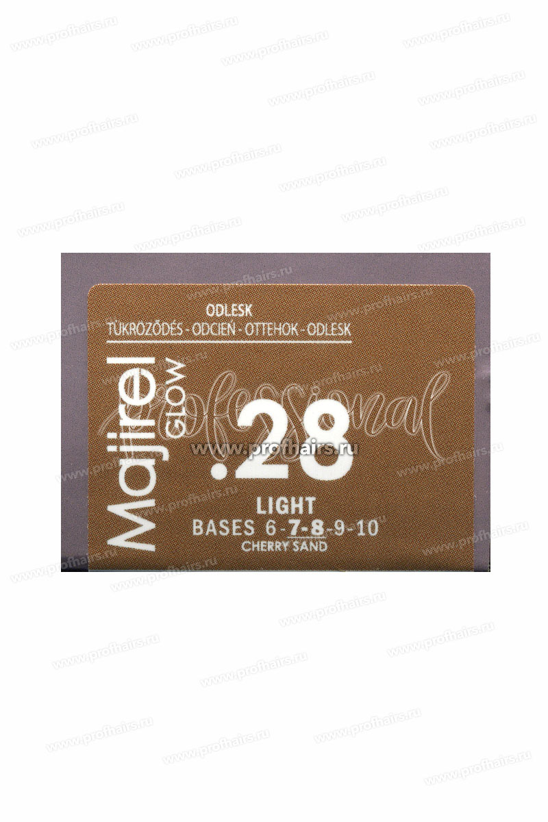 L'Oreal Majirel Glow Light Base .28 Песочно-розовый 50 мл.