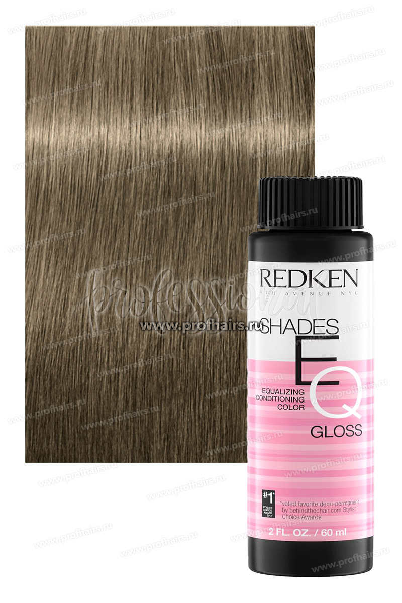 Redken Shades EQ Gloss  08NA Volcanit Светлый блондин натуральный пепельный 60 мл.