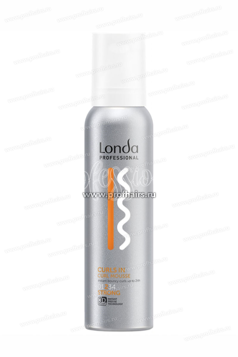 Londa Curls In Strong Мусс для кудрявых волос сильной фиксации 150 мл.