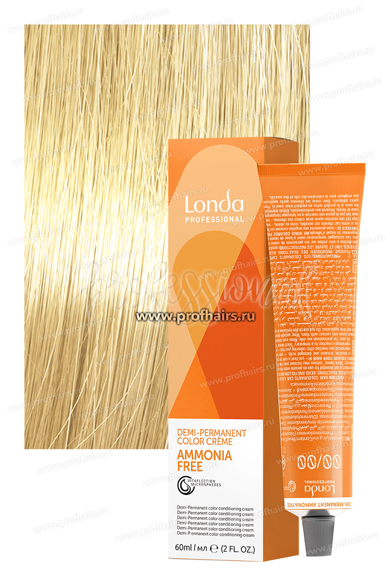 Londa Ammonia-Free 10/3 яркий блонд золотистый интенсивное тонирование 60 мл.