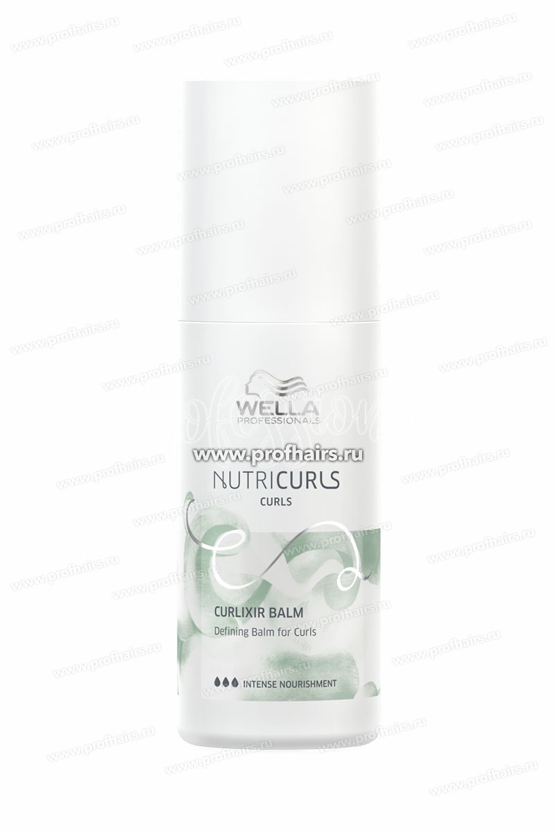 Wella NutriCurls Curlixir Balm Крем-бальзам для локонов 150 мл.