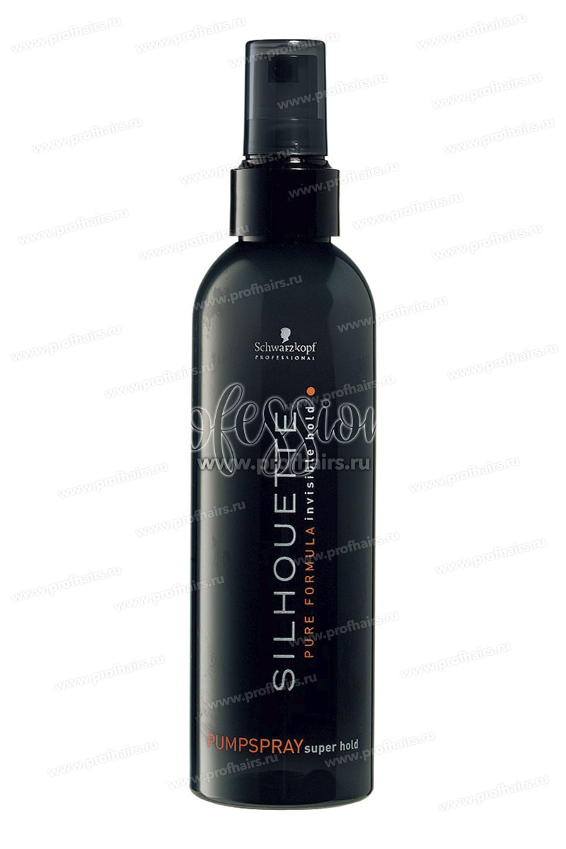 Schwarzkopf Silhouette Pure Pumpspray Super Hold Безупречный спрей ультрасильной фиксации 200 мл.