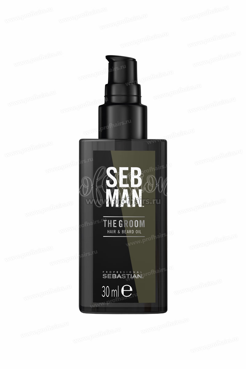 Seb Man The Groom Масло для ухода за волосами и бородой 30 мл.