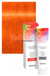 Tefia CALEIDO Colors Пигмент прямого действия для волос Оранжевый 100 мл.