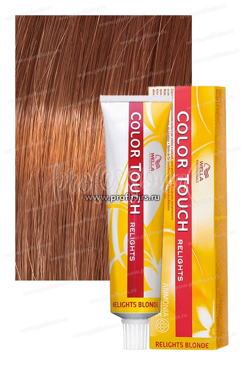 Wella Color Touch Relight Red /74 Вечерняя заря Оттеночная крем-краска 60 мл.