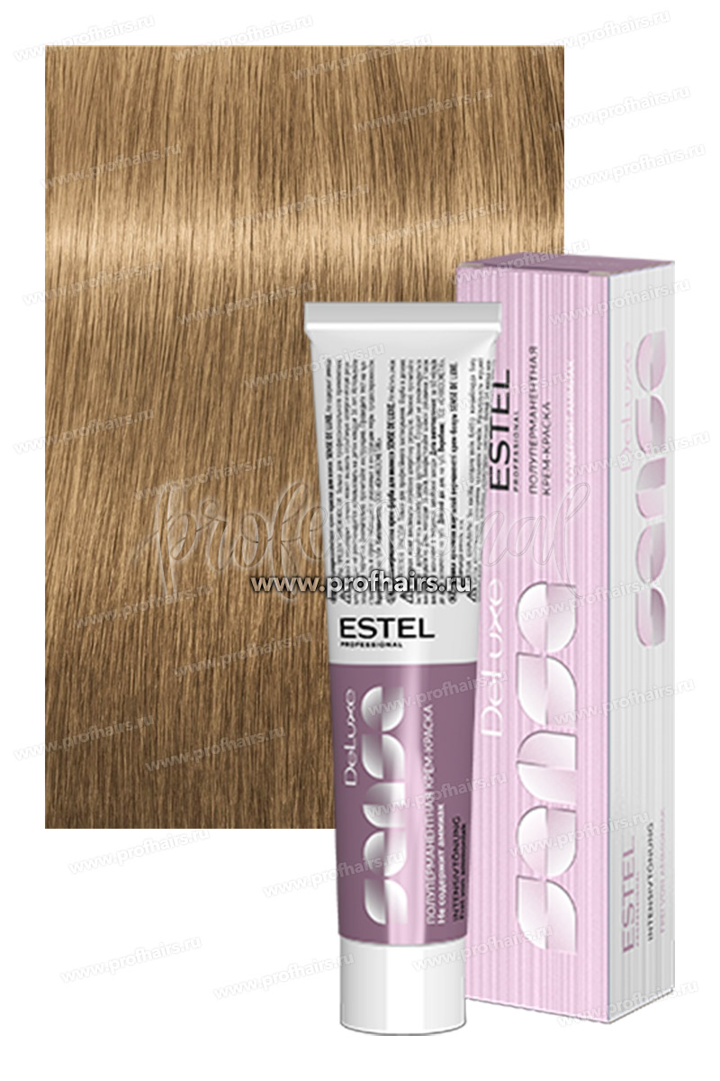 Estel Sense DeLuxe 9/7 Блондин коричневый  Полуперманентная крем-краска 60 мл.