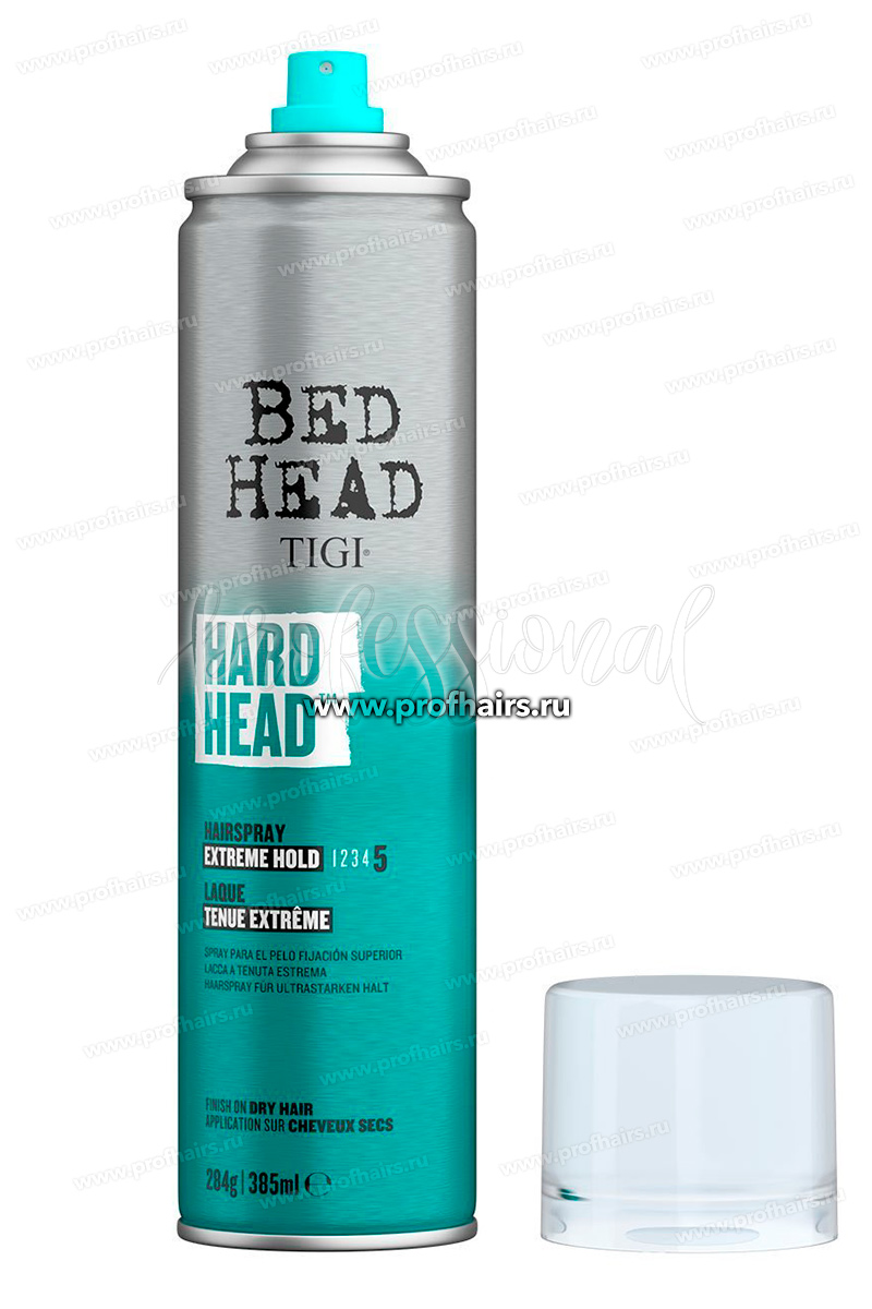 TIGI Bed Head Hard Head Лак для волос суперсильной фиксации 385 мл.