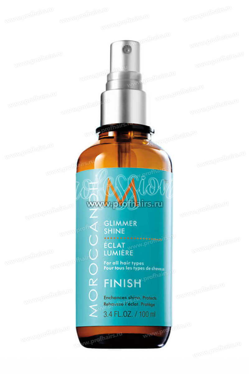 MoroccanOil Glimmer Shine Спрей для мерцающего блеска волос 100 мл.