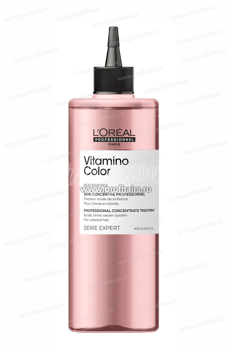 L'Oreal Vitamino Color Профессиональный концентрат с системой фиксации цвета для осветленных и мелированных волос 400 мл.