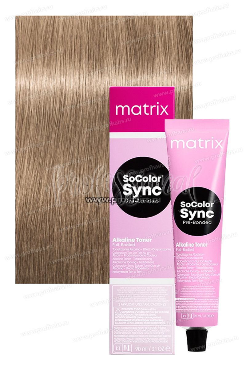 Matrix SoColor Sync Pre-Bonded 10N Очень-очень светлый блондин 90 мл.