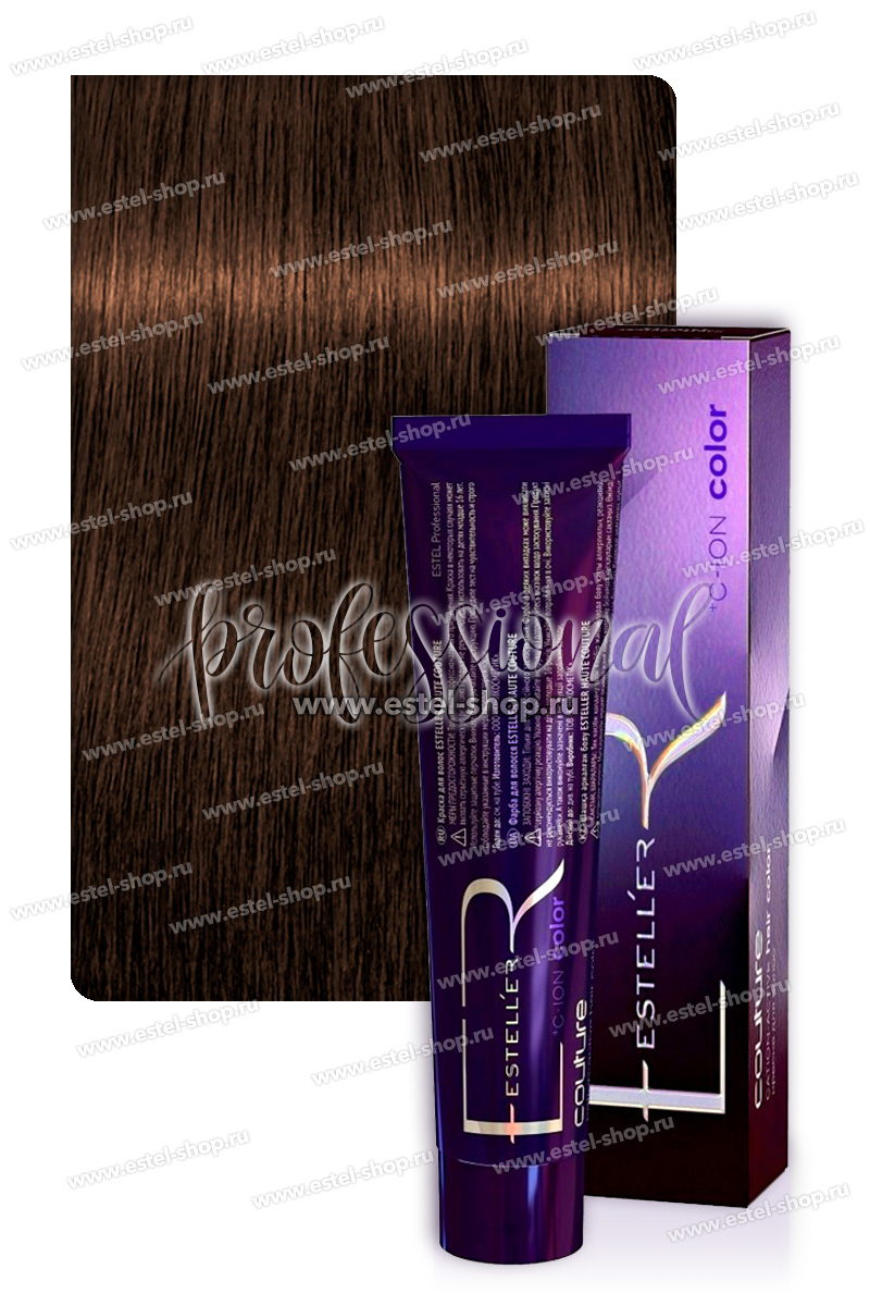 Estel Esteller Краска для волос 6/70 Тёмно-русый коричневый для седины 60 мл.