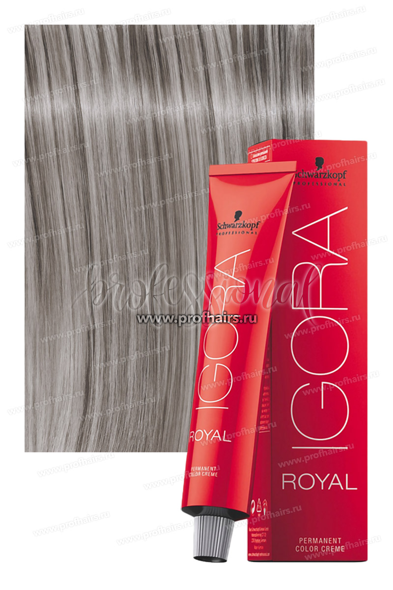 Schwarzkopf Igora Royal NEW 9,5-22 Краска для волос Светлый блондин пепельный экстра 60 мл.