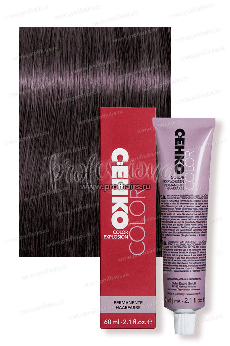 C:EHKO Color Explosion 4/8 Божоле Крем-краска для волос 60 мл.